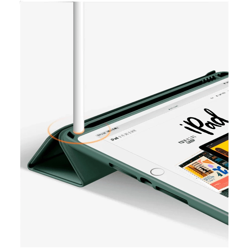 Capa iPad 7a, 8a e 9a Geração 10.2 Polegadas WB Premium Slim Antichoque com Compart. para Pencil