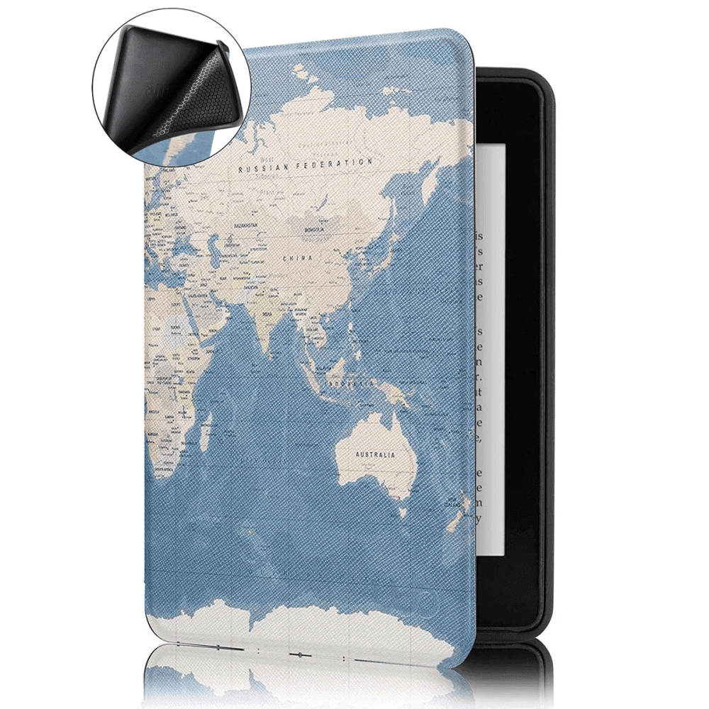 Capa Kindle 10a Geração WB Ultra Leve Silicone Flexível Auto Hibernação e Fecho Magnético
