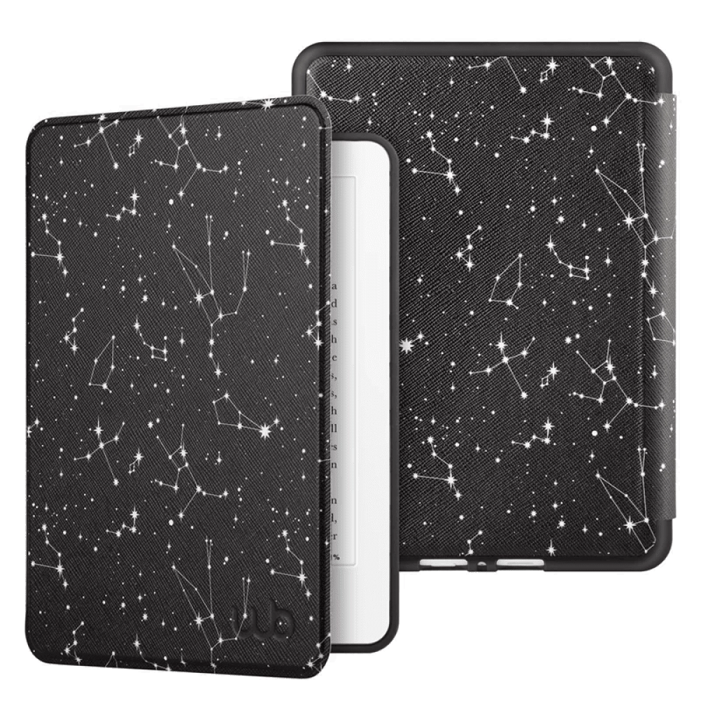 Capa Kindle 10a Geração WB Ultra Leve Silicone Flexível Auto Hibernação e Fecho Magnético Constelação