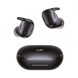 Fone de Ouvido in-ear Bluetooth WB Liv TWS com gancho auricular emborrachado, IPX4