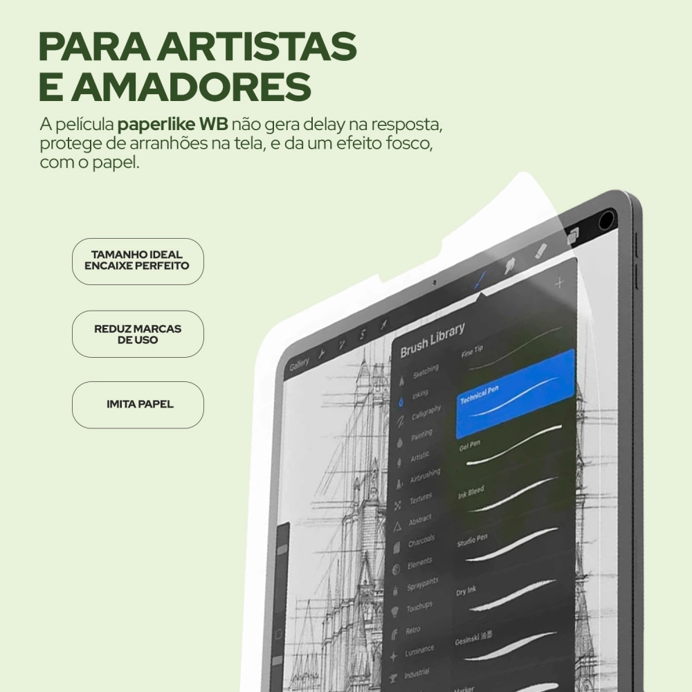 Película PaperLike iPad WB Compatível com 10ª Geração 10.9"