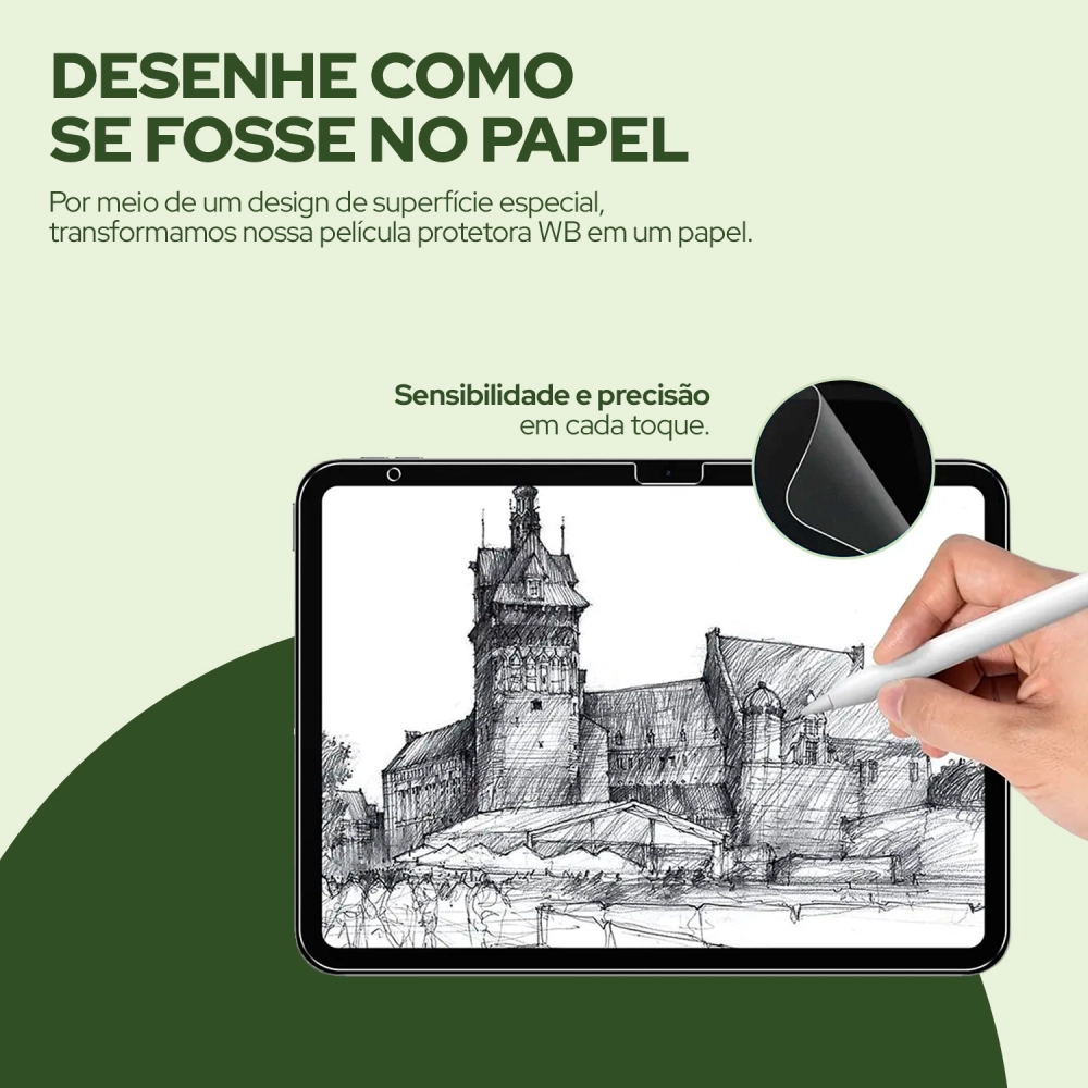Película PaperLike iPad WB Compatível com 10ª Geração 10.9"