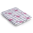 Capa Kindle 10a Geração WB Ultra Leve Silicone Flexível Auto Hibernação e Fecho Magnético Flamingos