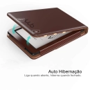 Capa Kindle Paperwhite 10ª Geração WB Premium Vertical Silicone Flexível Auto Hibernação e Sensor Magnético