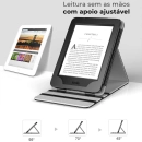 Capa Kindle Paperwhite 10ª Geração WB Premium Vertical Silicone Flexível Auto Hibernação e Sensor Magnético