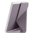 Capa Kindle Paperwhite 10a Geração WB Origami Auto Hibernação Silicone Flexível e Fecho Magnético Tecido Lilás