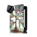 Capa Novo Kindle Paperwhite 11ª Geração 2021 tela 6,8 WB Ultra Leve Silicone Flexível Auto Hibernação e Fecho Magnético Árvore