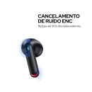 Fone de Ouvido in-ear Sem fio Bluetooth WB Noma PRO Preto cancelamento de ruído ENC